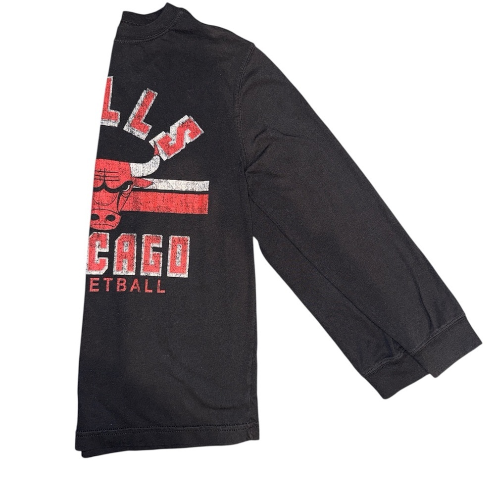 Chicago Bulls NBA‎ Long Sleeve Tee Shirt Youth Boys L 12/14 Red - Picture 5 of 5